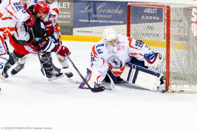 Photo hockey match Anglet - Lyon le 31/10/2013