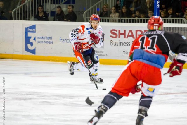 Photo hockey match Anglet - Lyon le 31/10/2013