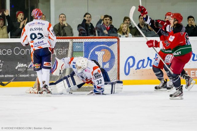 Photo hockey match Anglet - Lyon le 31/10/2013