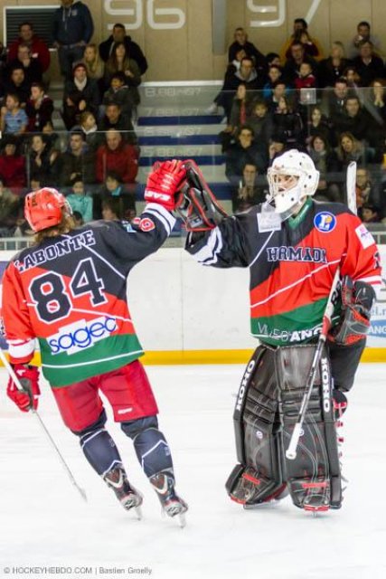 Photo hockey match Anglet - Lyon le 31/10/2013