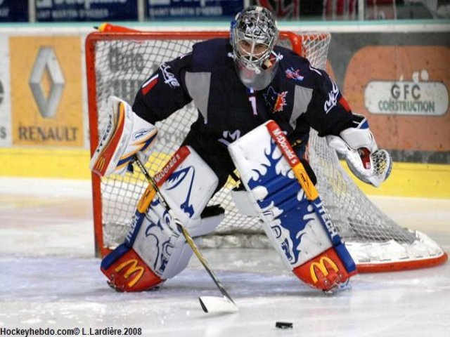 Photo hockey match Grenoble  - Mont-Blanc le 29/11/2008