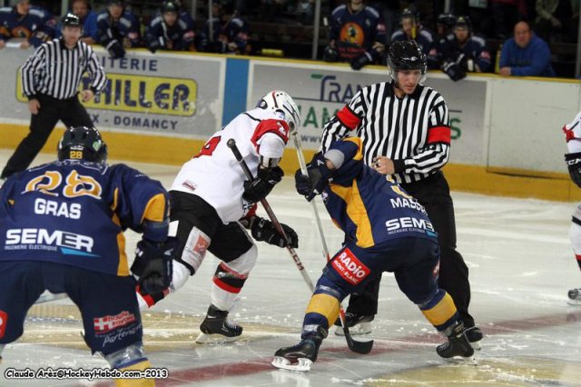 Photo hockey match Chamonix  - Briançon  le 02/11/2013