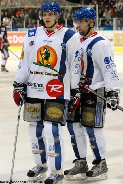 Photo hockey match Grenoble  - Mont-Blanc le 29/11/2008