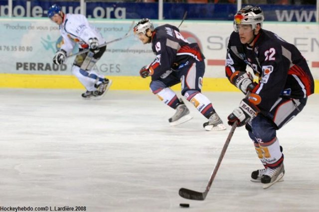 Photo hockey match Grenoble  - Mont-Blanc le 29/11/2008