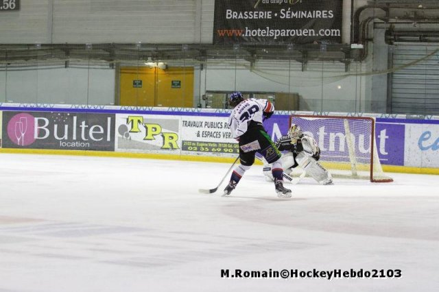 Photo hockey match Rouen - Caen  le 02/11/2013