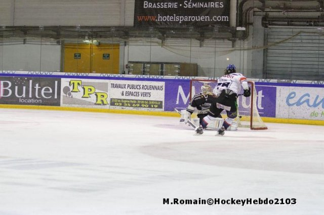 Photo hockey match Rouen - Caen  le 02/11/2013