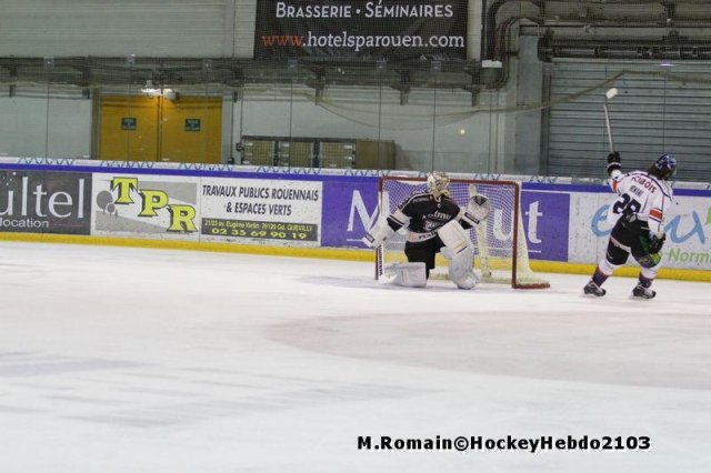 Photo hockey match Rouen - Caen  le 02/11/2013