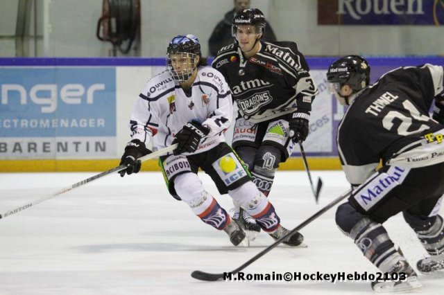 Photo hockey match Rouen - Caen  le 02/11/2013
