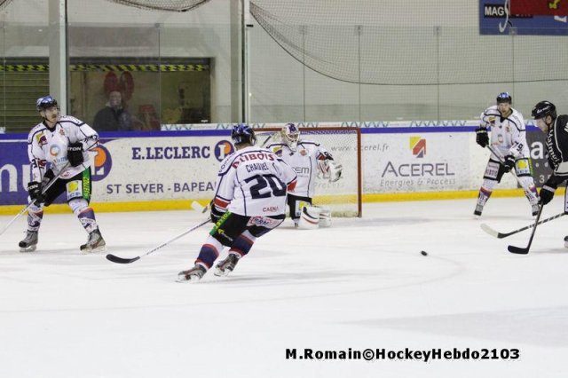Photo hockey match Rouen - Caen  le 02/11/2013