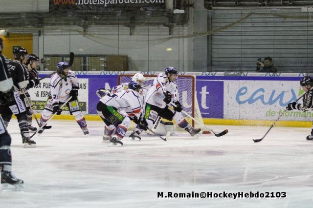 Photo hockey match Rouen - Caen  le 02/11/2013