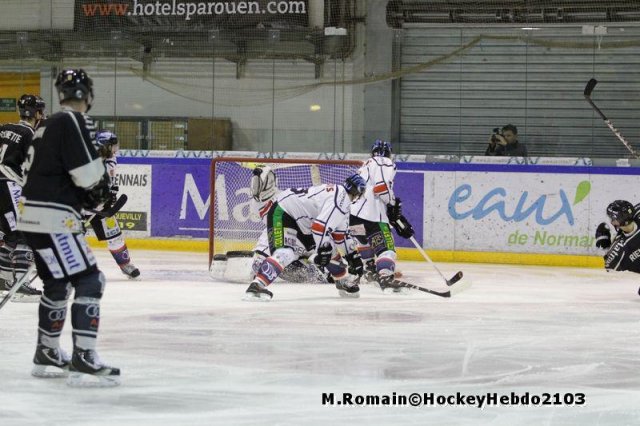 Photo hockey match Rouen - Caen  le 02/11/2013