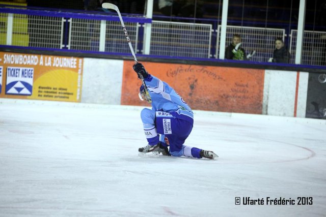 Photo hockey match Villard-de-Lans - Epinal  le 02/11/2013