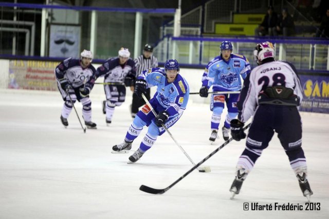 Photo hockey match Villard-de-Lans - Epinal  le 02/11/2013