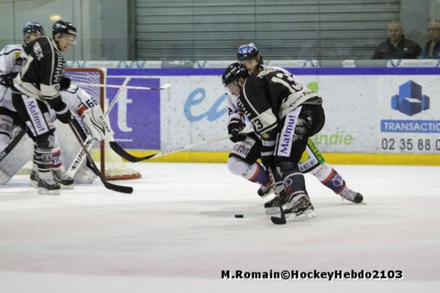 Photo hockey match Rouen - Caen  le 02/11/2013