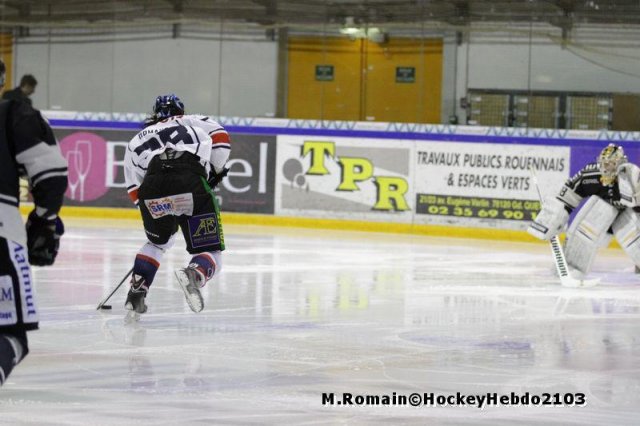 Photo hockey match Rouen - Caen  le 02/11/2013