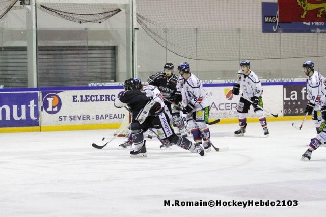 Photo hockey match Rouen - Caen  le 02/11/2013