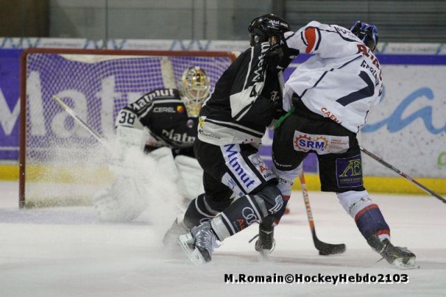 Photo hockey match Rouen - Caen  le 02/11/2013