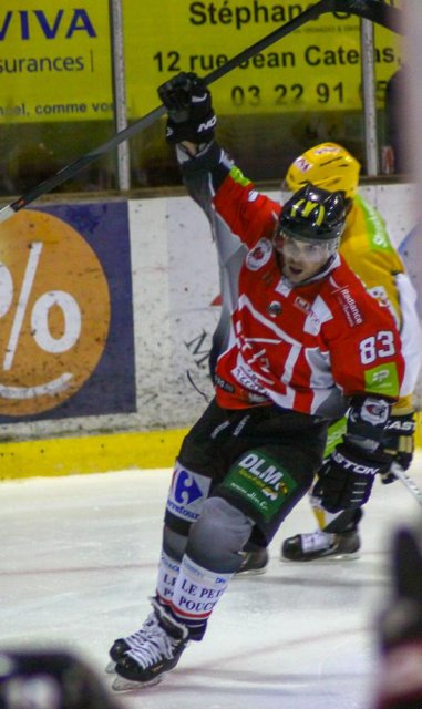 Photo hockey match Amiens  - Strasbourg  le 02/11/2013