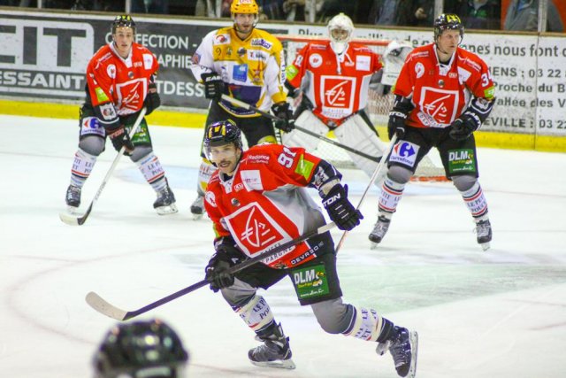 Photo hockey match Amiens  - Strasbourg  le 02/11/2013