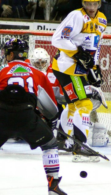 Photo hockey match Amiens  - Strasbourg  le 02/11/2013