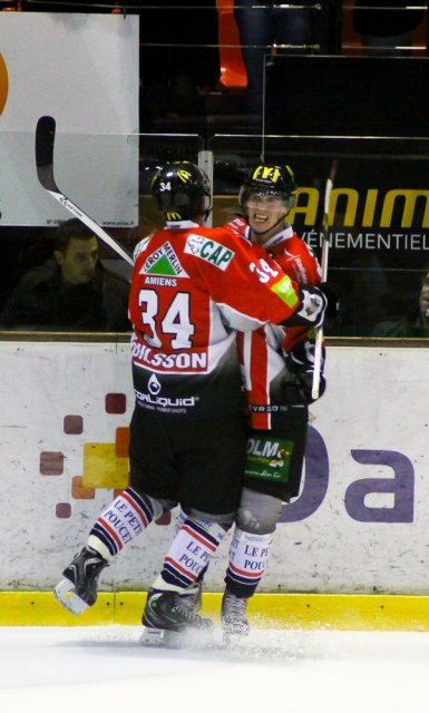 Photo hockey match Amiens  - Strasbourg  le 02/11/2013
