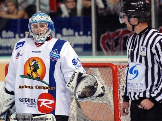 Photo hockey match Grenoble  - Mont-Blanc le 29/11/2008