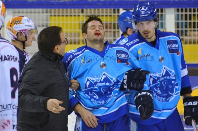 Photo hockey match Villard-de-Lans - Epinal  le 02/11/2013
