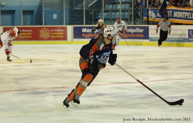 Photo hockey match Montpellier  - Anglet le 02/11/2013