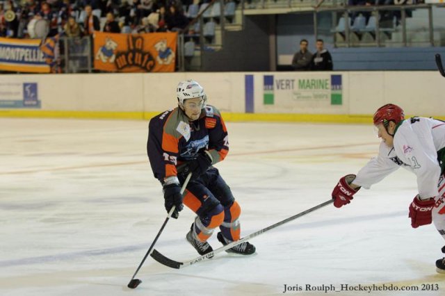 Photo hockey match Montpellier  - Anglet le 02/11/2013