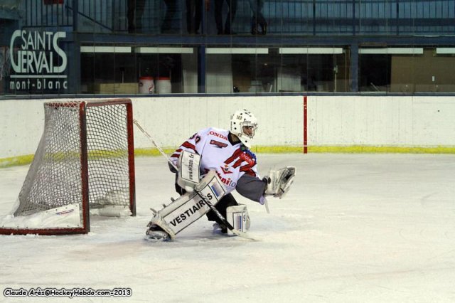 Photo hockey match Mont-Blanc - Cholet  le 09/11/2013