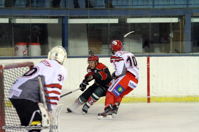 Photo hockey match Mont-Blanc - Cholet  le 09/11/2013