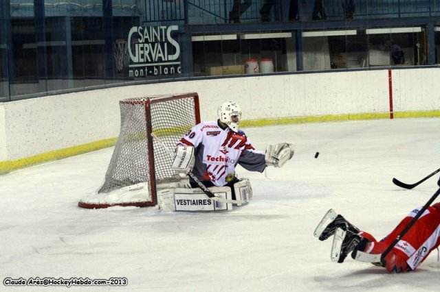 Photo hockey match Mont-Blanc - Cholet  le 09/11/2013
