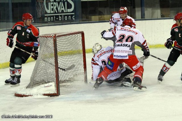 Photo hockey match Mont-Blanc - Cholet  le 09/11/2013