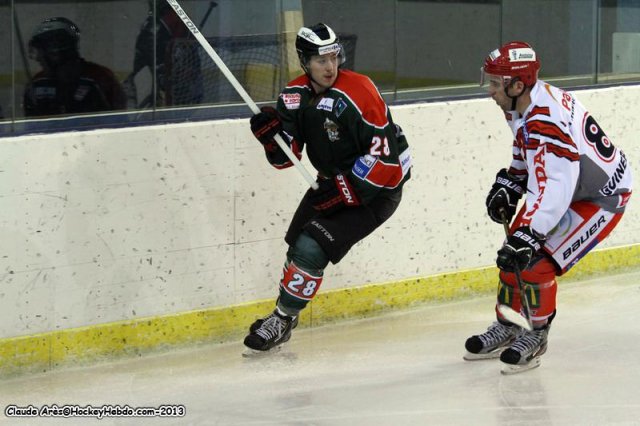 Photo hockey match Mont-Blanc - Cholet  le 09/11/2013