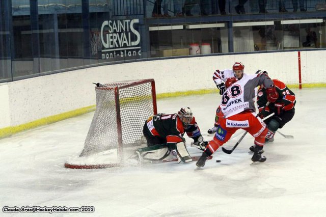 Photo hockey match Mont-Blanc - Cholet  le 09/11/2013