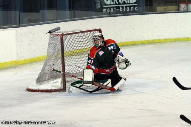 Photo hockey match Mont-Blanc - Cholet  le 09/11/2013