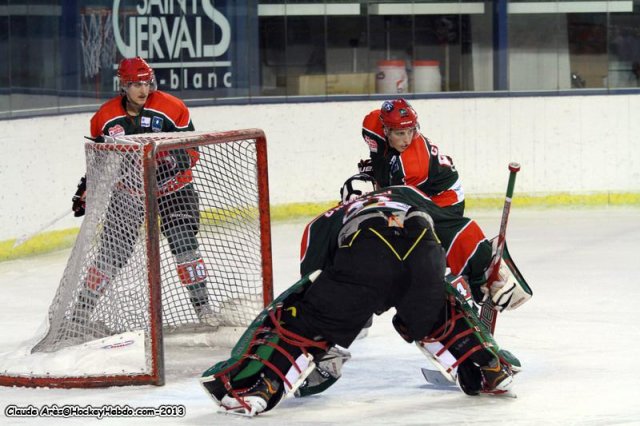 Photo hockey match Mont-Blanc - Cholet  le 09/11/2013