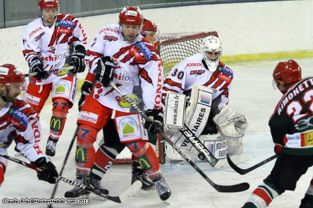 Photo hockey match Mont-Blanc - Cholet  le 09/11/2013