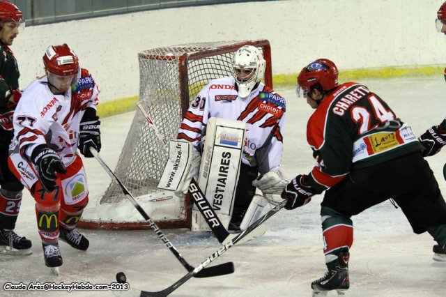 Photo hockey match Mont-Blanc - Cholet  le 09/11/2013