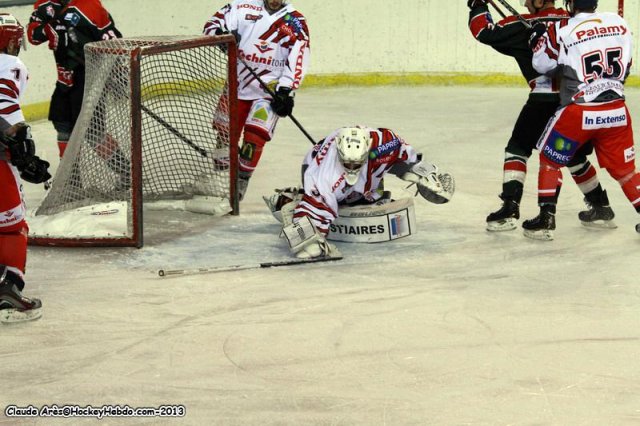 Photo hockey match Mont-Blanc - Cholet  le 09/11/2013