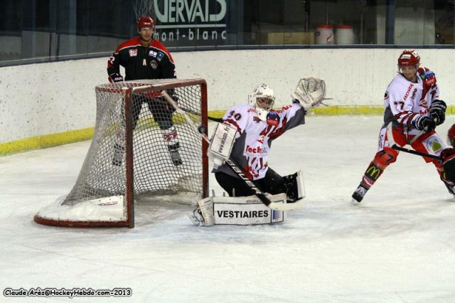 Photo hockey match Mont-Blanc - Cholet  le 09/11/2013