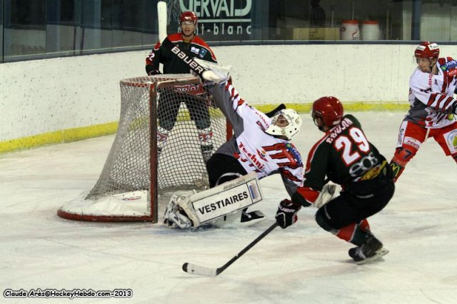 Photo hockey match Mont-Blanc - Cholet  le 09/11/2013