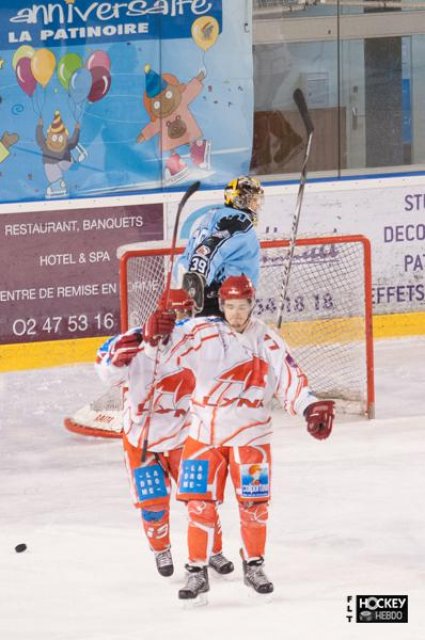 Photo hockey match Tours  - Valence le 09/11/2013