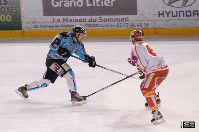 Photo hockey match Tours  - Valence le 09/11/2013