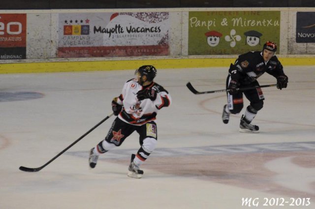 Photo hockey match Bordeaux - Mulhouse le 10/11/2013