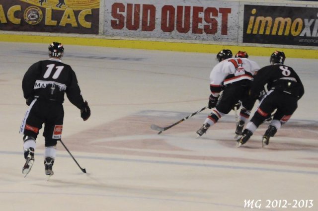 Photo hockey match Bordeaux - Mulhouse le 10/11/2013