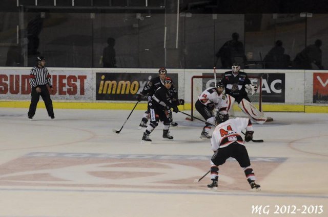 Photo hockey match Bordeaux - Mulhouse le 10/11/2013