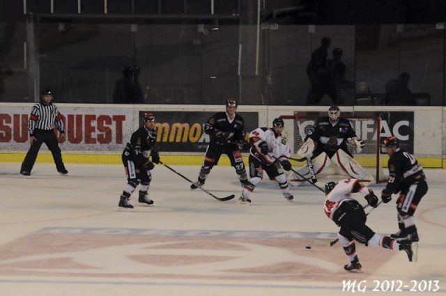 Photo hockey match Bordeaux - Mulhouse le 10/11/2013