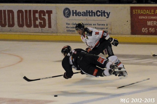 Photo hockey match Bordeaux - Mulhouse le 10/11/2013