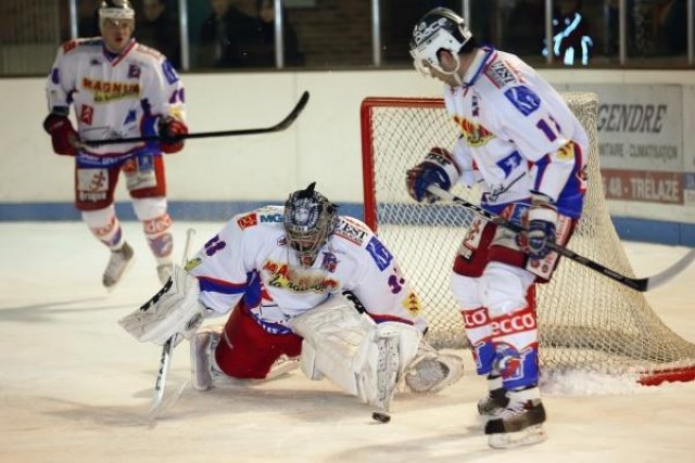 Photo hockey match Angers  - Epinal  le 29/11/2008
